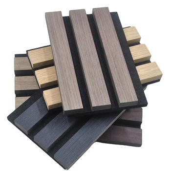 Geluidsabsorberend MDF-hout met lattenbodem voor binnenhuisdecoratie
