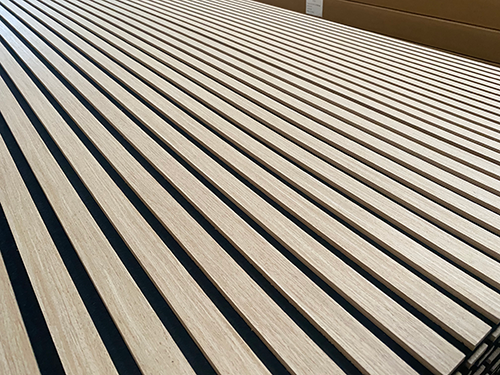 Sound Absorbing Acoustic Slatted Panels Akupanel